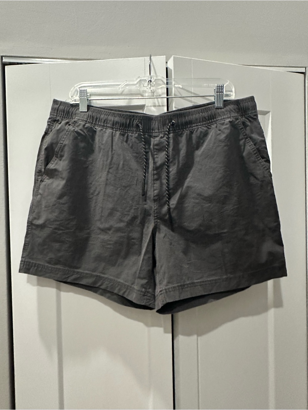 BearBottom Classic Drawstring Shorts in Charcoal Gray and Green